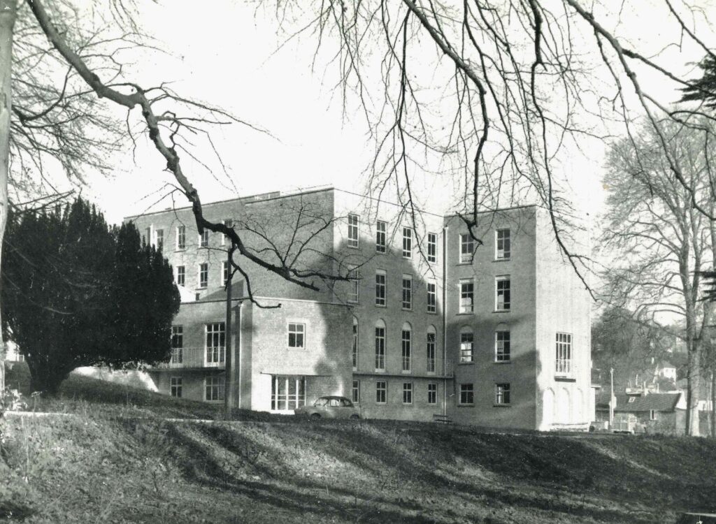 The new Domestic Science building at Sion Hill, c.1960